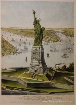 La grande statue de Bartholdi