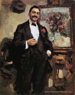 Portrait d'un artiste hongrois József Ripley Ronai