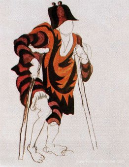 Conception de costumes pour le ballet "Tricorne"