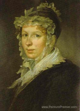 Portrait de A. I. Tropinina, la femme de l'artiste