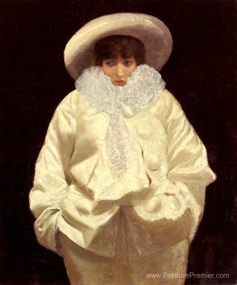 Sarah Bernhardt comme Pierrot