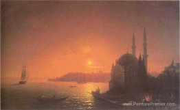 Vue de Constantinople par Moonlight