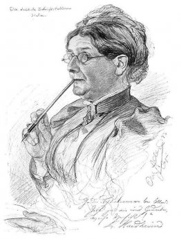 Portrait de Luise Haidheim