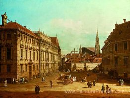 Une vue du palais de Lobkowicz à Vienne