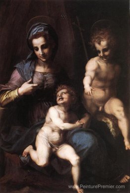 Madonna et enfant avec le jeune St. John