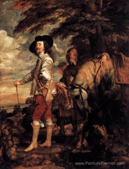 Charles I, roi d'Angleterre à la chasse