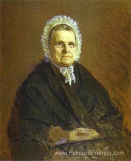 Portrait de Theodora Saltykova, la mère du peintre en droit