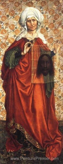 Saint Veronica affichant le Sudarium