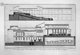 Plan des premier et troisième étages de la maison à trois étages