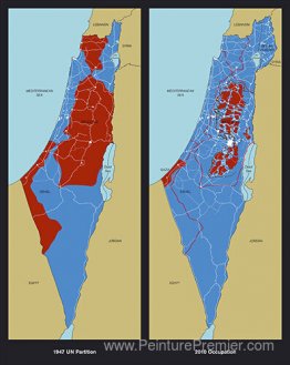 Cartes de la Palestine