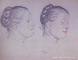 Deux portraits d'Annushka