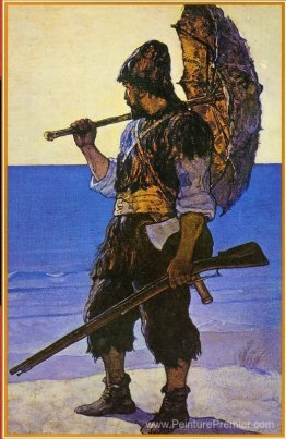 Illustration de Robinson Crusoe