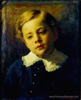 Portrait de Sergei Kramskoy, le fils de l'artiste