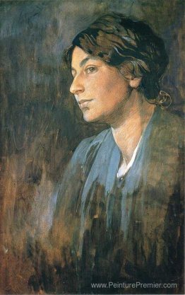 Portrait de Marushka, femme de l'artiste