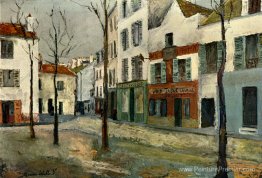 Tertre carré sur Montmartre