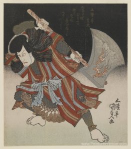 Ichikawa Danjûrô comme inno kotarô yukiuji (déguisé en yamagatsu