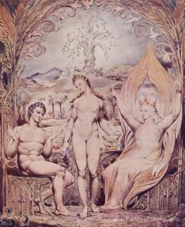 Archange Raphael avec Adam et Eve