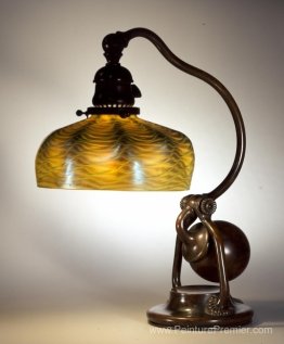 Lampe équilibrée. Conception de la coque, forme du dôme