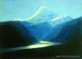 Elbrus le soir