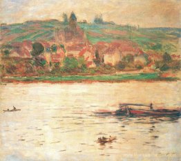 Vetheuil, barge sur la Seine