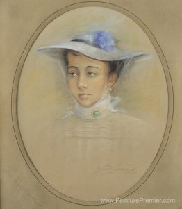 Portrait de femme inconnue