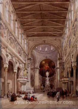 Intérieur de la cathédrale, Messina