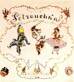 Petrushka. Finesse de l'affiche