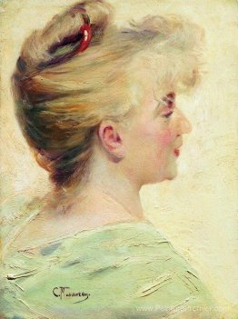 Portrait de la jeune femme