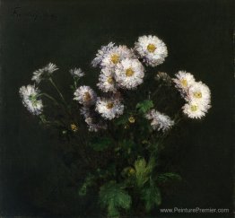 Bouquet de chrysanthèmes blancs