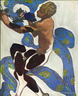 Costume de faune de Nijinsky dans «L'Apres Midi d'Un Faune» de C