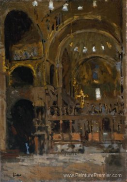 Intérieur de St Mark's, Venise