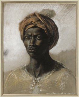 Portrait d'un turc dans un turban