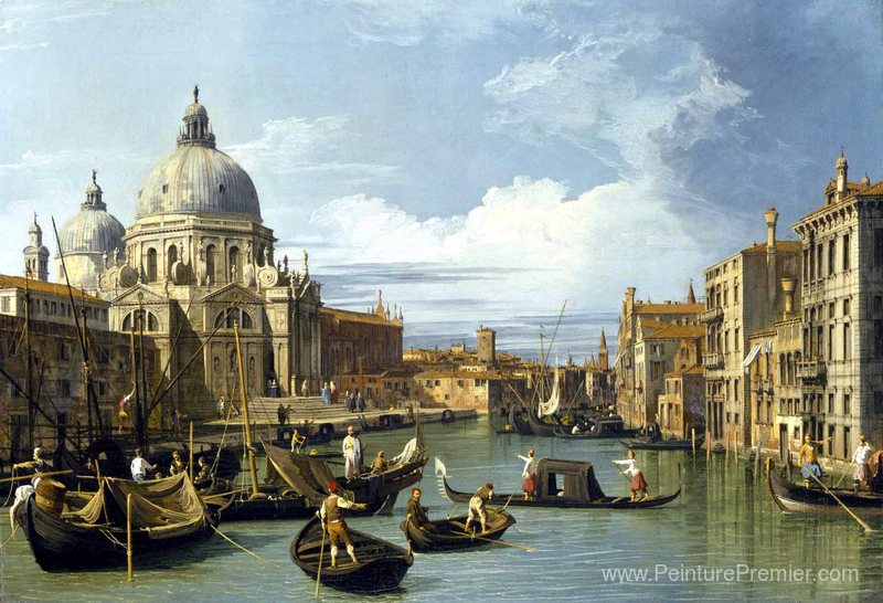 Le Grand Canal et l'Église du Salute