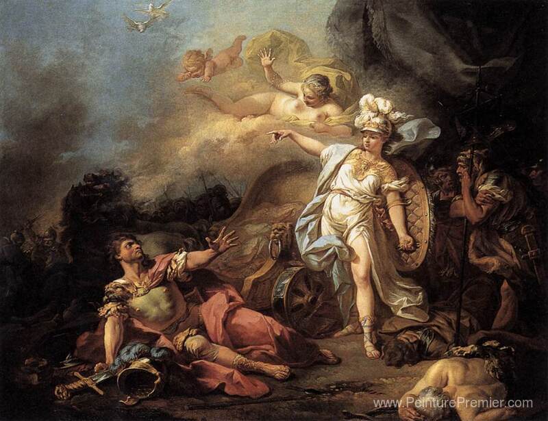 Le combat de Mars et Minerva