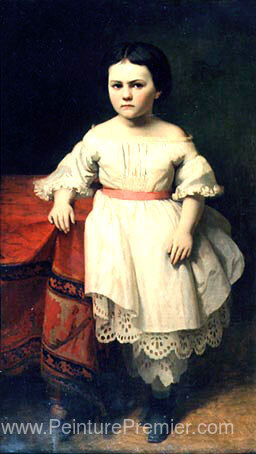 Le portrait de la fille de Nikolai Petrovitsch Semjonovs