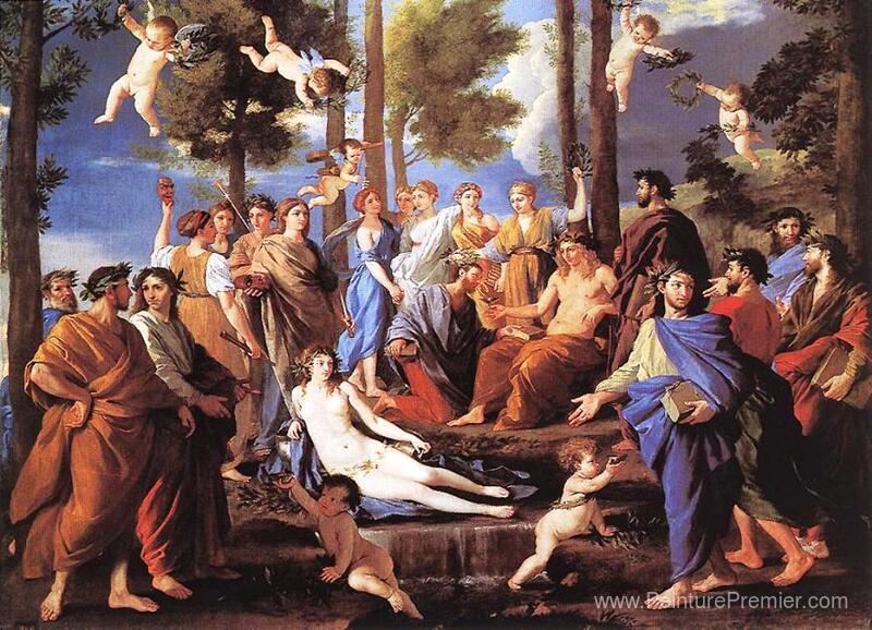 Apollo et les muses